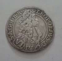 6 Krejcar, 1694, Leopold I., Hall