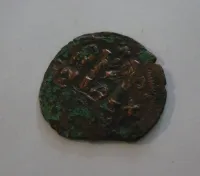 AE-Follis, Heraklius 610-41, křížek, Byzanc