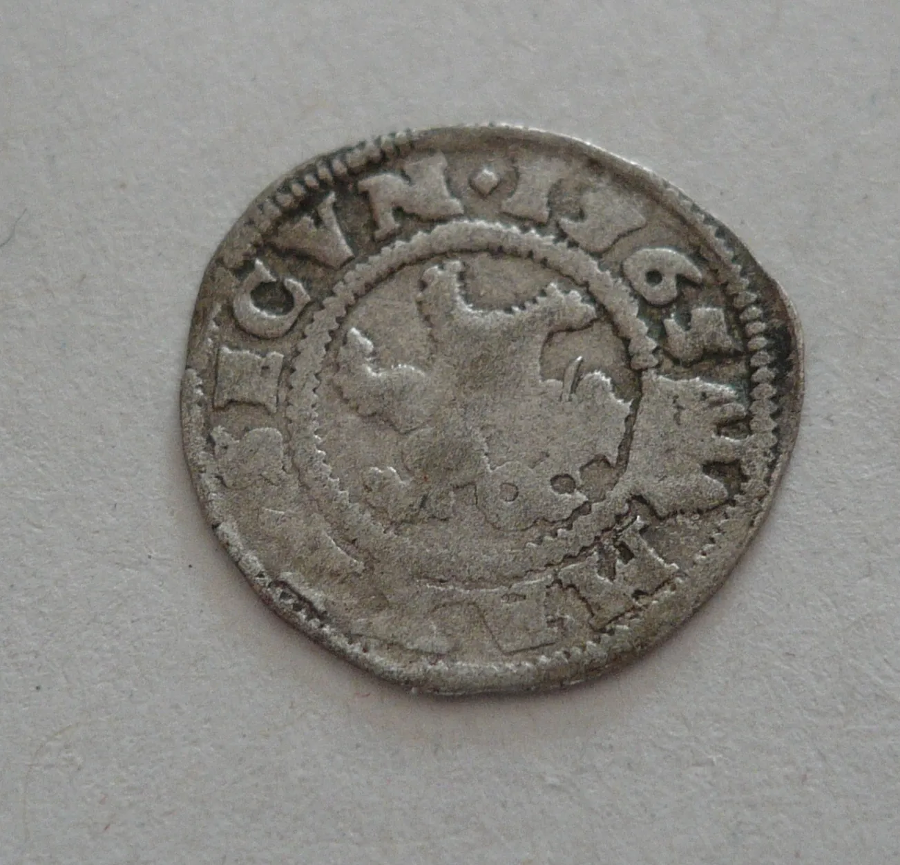 bílý peníz, 1565, Maxmilián II., Čechy Kutná Hora