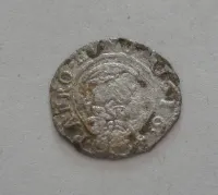 Denár, 1616 KB, Matyáš II., Uhry