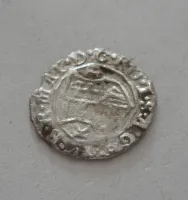 Denár, 1619 KB, Matyáš II., Uhry