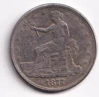 Obchodní dolar-1877,kopie,USA