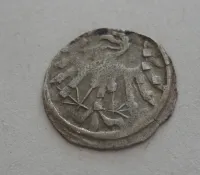 peníz s orlicí, po roce 1452, městská ražba, Znojmo-město