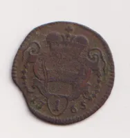 1 fenik 1765.,Marie Terezie.,Rakousko