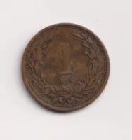 1 fillér 1894 KB.,Uhry