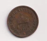 1 fillér 1894 KB.,Uhry