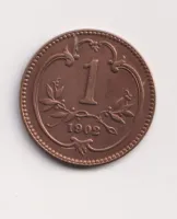 1 haléř 1902.,Rakousko