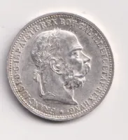 1 koruna 1893.,Rakousko