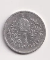 1 koruna 1893.,Rakousko
