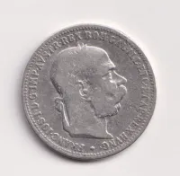 1 koruna 1893.,Rakousko