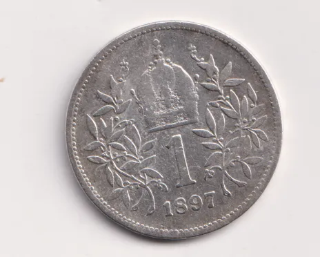 1 koruna 1897.,Rakousko