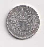 1 koruna 1899.,Rakousko