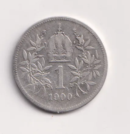 1 koruna 1900.,Rakousko