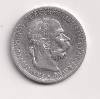 1 koruna 1904.,pěkná.,Rakousko