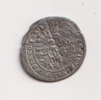 1 krejcar 1697.,Leopold I.,Víden.,Rakousko