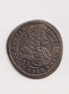 1 krejcar 1699.,Leopold I.,Víden.,Rakousko