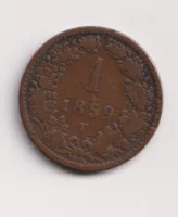 1 krejcar 1859 V.,Rakousko