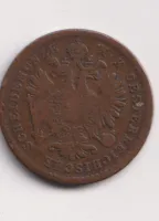 1 krejcar 1859 V.,Rakousko