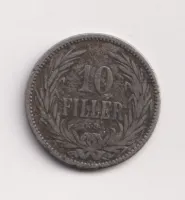 10 fillér 1893 KB.,Uhry