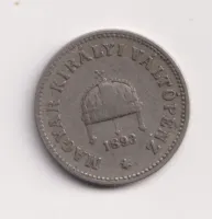 10 fillér 1893 KB.,Uhry