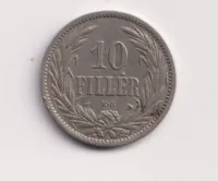 10 fillér 1909 KB.,Uhry