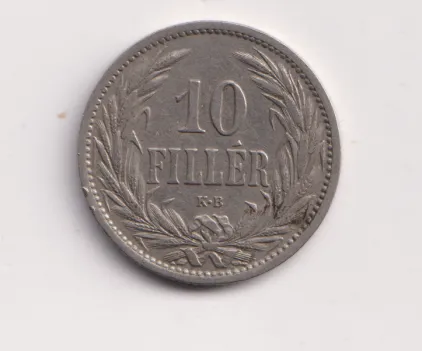 10 fillér 1909 KB.,Uhry