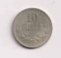 10 fillér 1915 KB.,pěkný.,Uhry