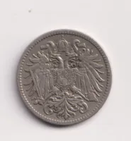 10 haléř 1907.,Rakousko