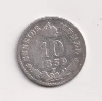 10 krejcar 1859 V.,Rakousko
