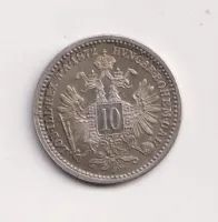 10 krejcar 1872.,Rakousko