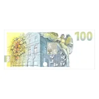 100Kč(2026-Vilém Pospíšil), stav UNC, třetí pamětní bankovka ČR, uložena v originálním balení ČNB