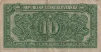 10Kčs/1950/, stav 3-, série dvoupísmenná