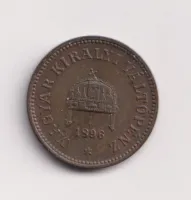 2 fillér 1896 KB.,Uhry