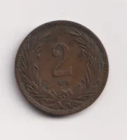 2 fillér 1906 KB.,Uhry