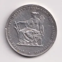 2 Fl 1879.,na stříbrnou svatbu.,měl ouško.,Rakousko