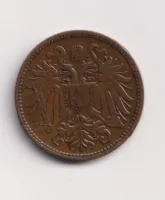 2 haléř 1896.,Rakousko