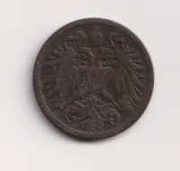 2 haléř 1901.,Rakousko