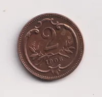 2 haléř 1906.,Rakousko