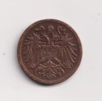 2 haléř 1911.,Rakousko