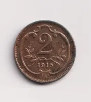 2 haléř 1915.,Rakousko
