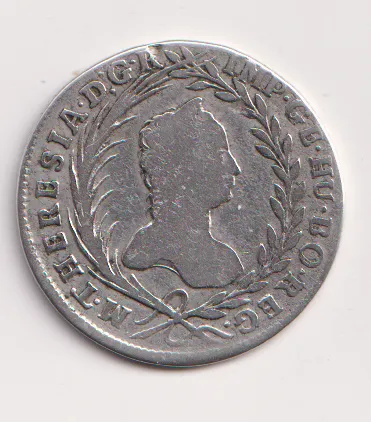 20 krejcar 1761.,Marie Terezie.,Praha,Čechy