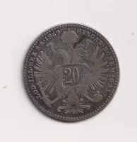 20 krejcar 1869.,Rakousko