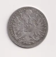 20 krejcar 1869.,Rakousko