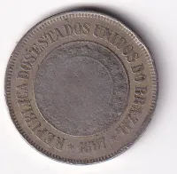 200 reis 1897,Brazilie