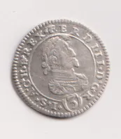 3 krejcar 1626.,Ferdinand II.,Gratz.,Rakousko