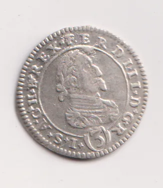 3 krejcar 1626.,Ferdinand II.,Gratz.,Rakousko