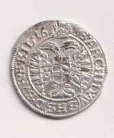 3 krejcar 1668 SHS.,Leopold I.,Slezsko