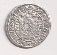 3 krejcar 1669 SHS.,Leopold I.,Slezsko