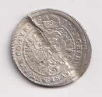 3 krejcar 1693.,prasklý.,Leopold I.,Víden.,Rakousko