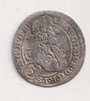 3 krejcar 1696.,Leopold I.,Břeh.,Slezsko
